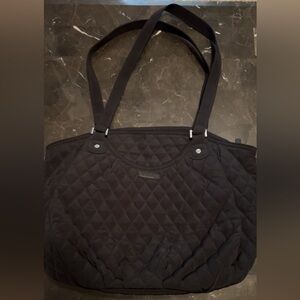 Quilted Black Purse. Vera Bradley.